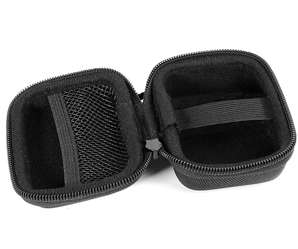 WGear Golf GPS Case for Bushnell Phontom Golf GPS, Neo Ghost Golf GPS; Garmin 010-01959-00 Approach G10, and Other Handheld Golf GPS, mesh Pocket and Detachable Wrist Strap (Black) InGo