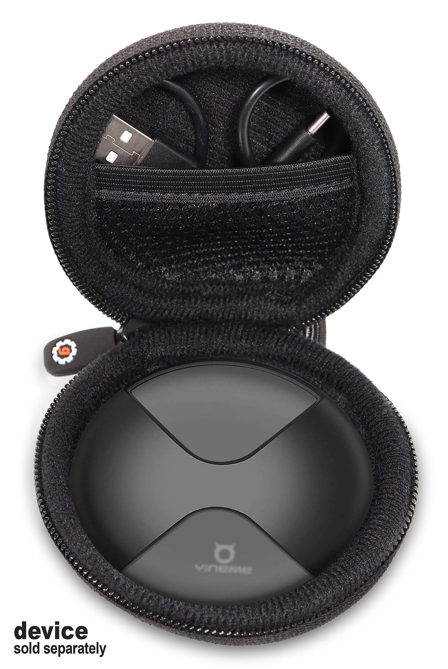 getgear Rose Gold Case for YINEME Wireless Earbuds Bluetooth 5.0, Noise Cancelling True Wireless Earbuds 18H Playtime, 3D Stereo Sound Wireless Bluetooth Headphones, Compact Light weigh Strong case WGear