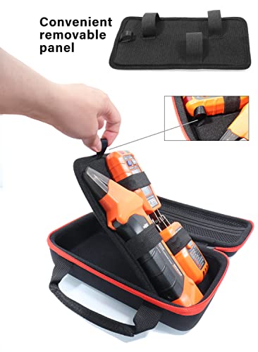 GETGEAR case for Circuit Breaker Finder/Tester, compatible with Klein Tools ET310 AC Circuit Breaker Finder, RT310, RT250, Accessory Kit smart organizing case, GETGEAR