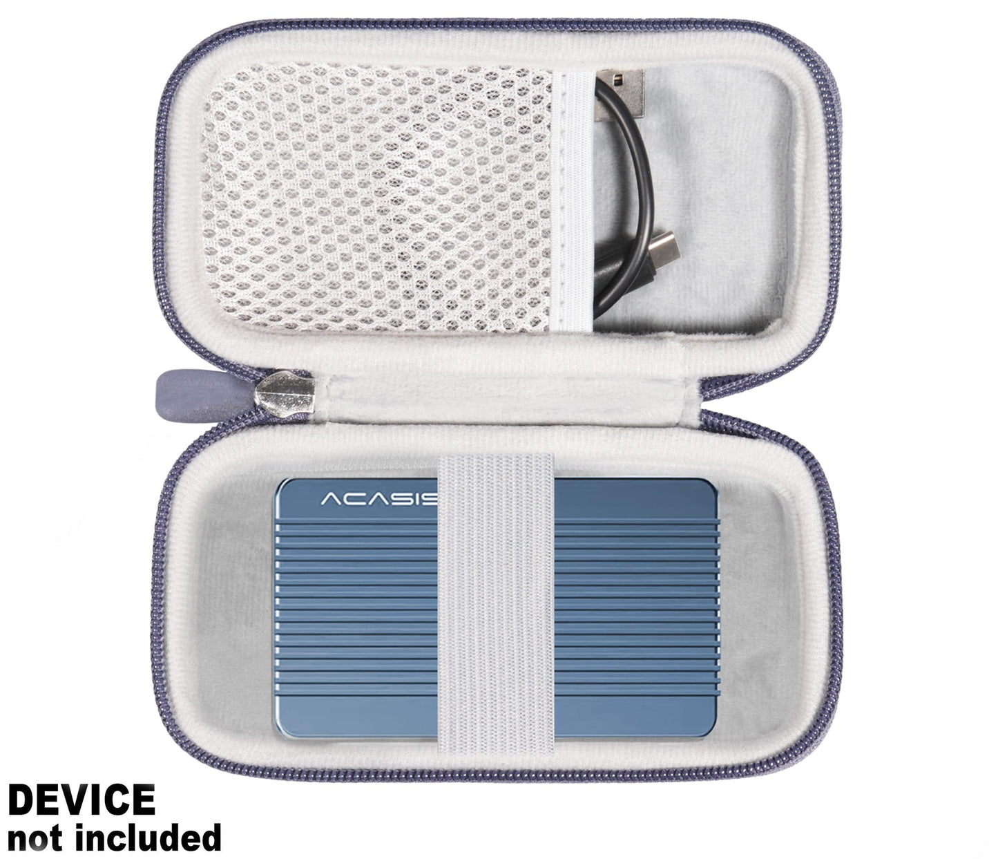 Getgear Portable Case Compatible with ACASIS 80Gbps TB501 Pro, 40Gbps TBU405 Pro, TBU405 Air, TBU405 M.2 NVMe SSD Enclosure GETGEAR