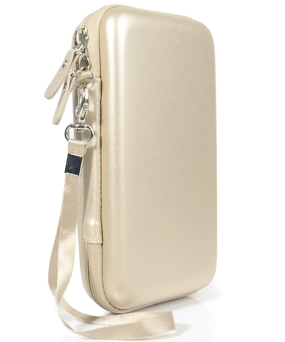 WGear case for GlocalMe Mobile Hotspot Compatible with G4 Pro 4G LTE, G3 4G LTE, U2S 4G LTE, U3, U3 4G LTE, mesh Accessory Pocket, Detachable Wrist Strap WGear