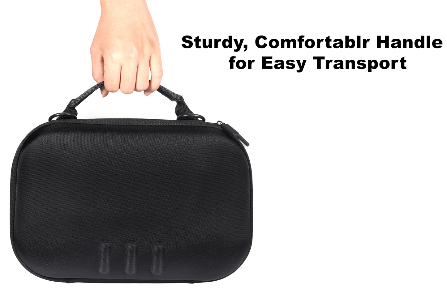 getgear VR Headset Case for Compatible with Meta Quest 3 / 3S, Portable Travel organier for VR and Controllers with Shoulder Strap, Also fits for Meta Quest 2, Oculus Quest 3, Vision Pro GETGEAR