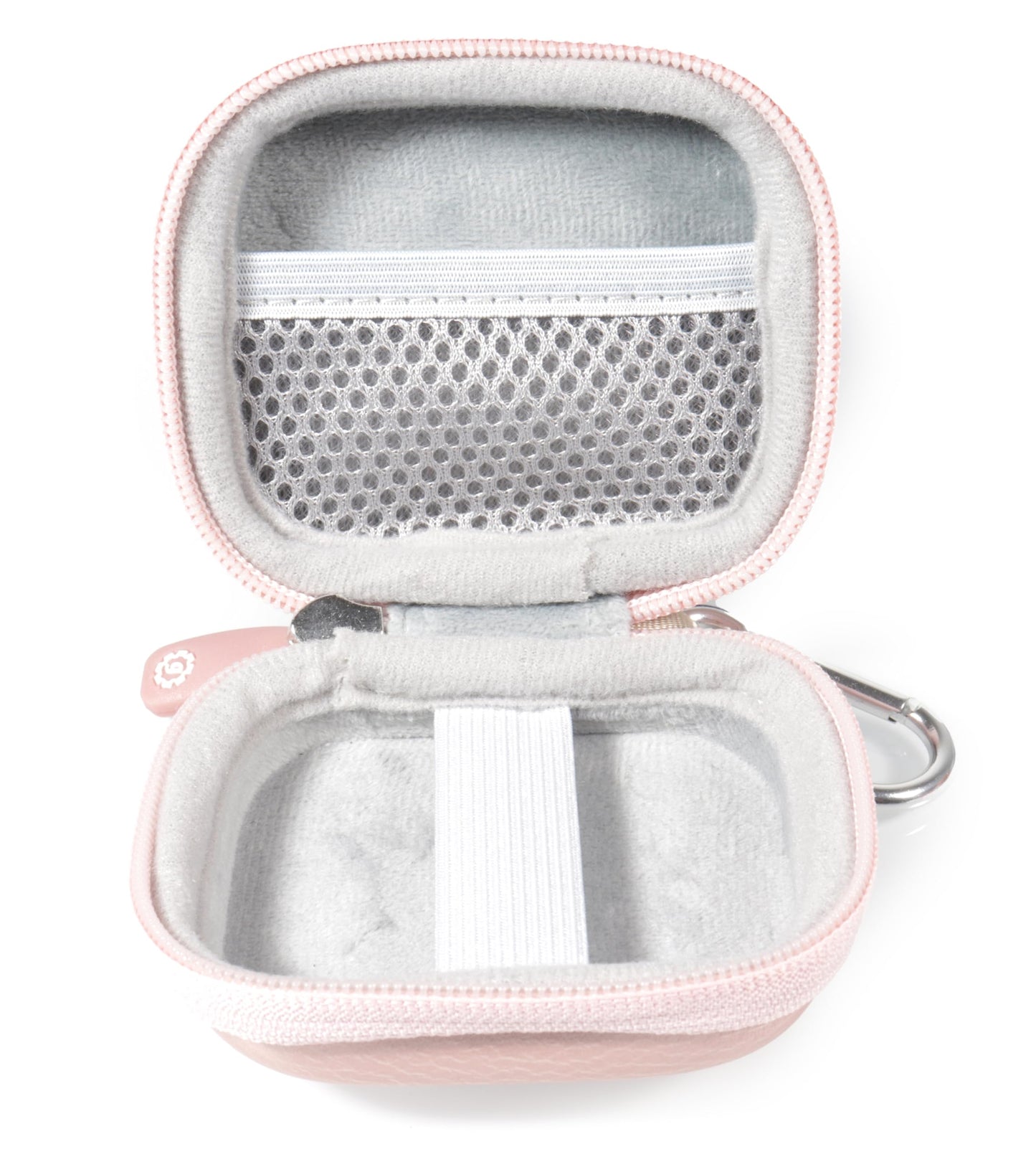 WGear Credit Card Reader Case for Square Contactless and Chip Reader, Chip Reader Scanner, USB Cables and Small Accessories, Mesh Pocket, Secure Elastic Strap, Easy to go Carabiner WGear
