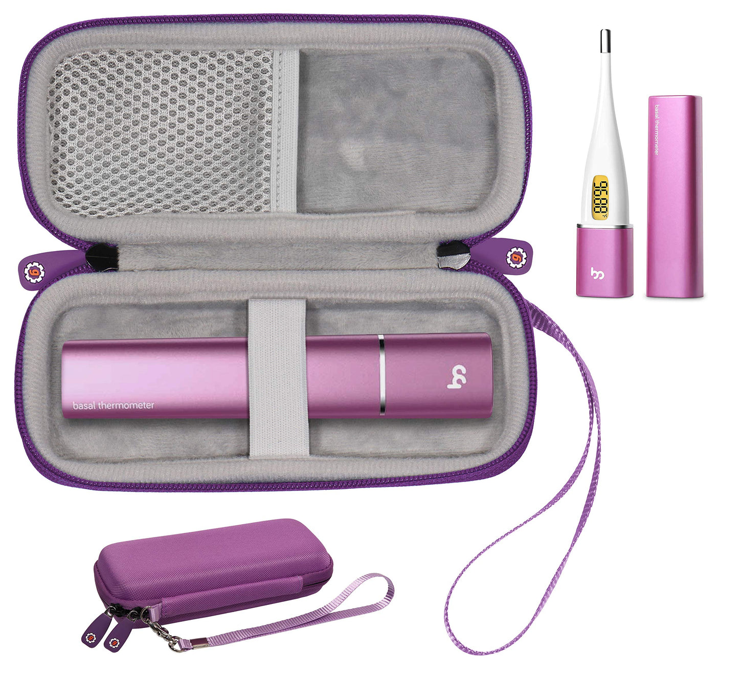 getgear case for Digital/Medical Thermometer Like Mcaron, Suonabeier, Apex, Miecux, PROcure, Cinlinso, iProven Assured, My Perfect Nights, Easy@Home, CHOOSEEN, Liposhion, WETONG, Baifeng (Case Only) GETGEAR