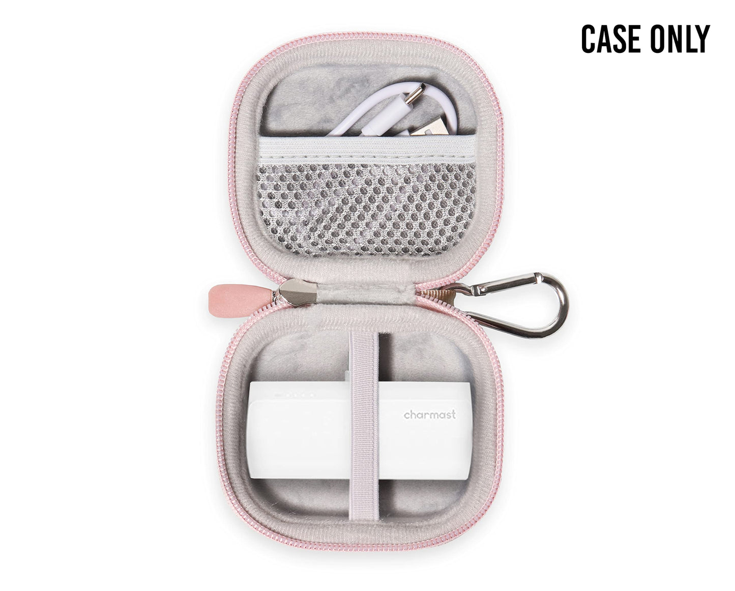 getgear Travel Case for Small Portable Charger Like Charmsast, KKD, VEGER, Feob, YHO, VRURC GETGEAR