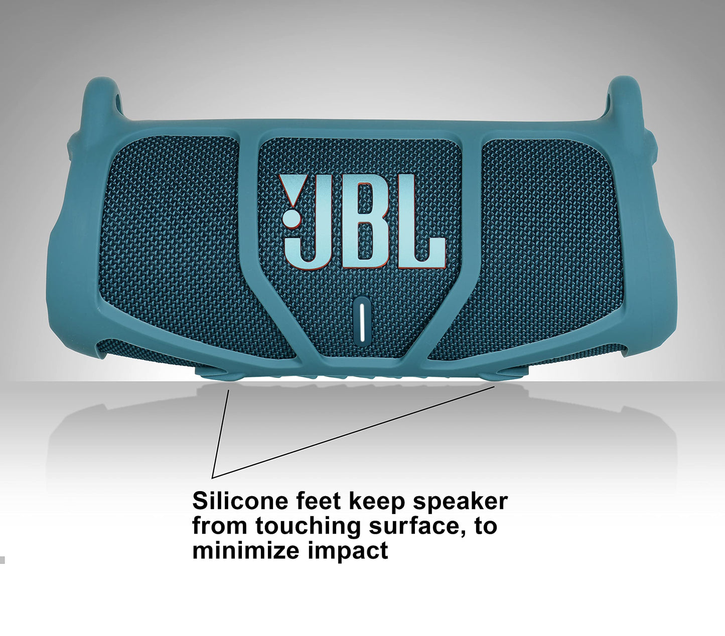 GETGEAR Silicone Cover Sleeve for JBL Charge 5 - Portable Bluetooth Speaker, Customized Design Skin Portable Protection Solution, Best Matching in Shape and Color GETGEAR