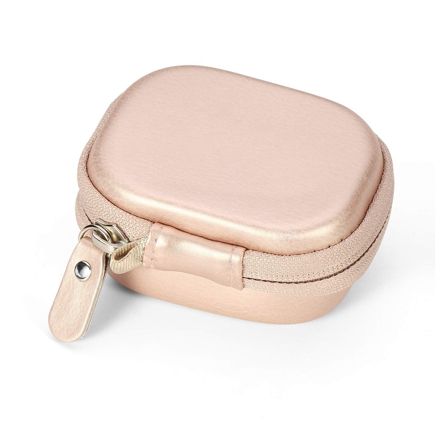 Rose Gold Protective Case for Bang & Olufsen Beoplay E8 2.0 True Wireless Earbuds, Customized case for True Wireless Earbuds Charging case, mesh Accessory Pocket, Elastic Security Elastic Strap GETGEAR
