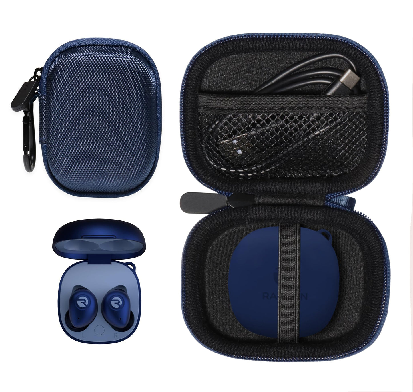 getgear Earbuds Case Compatible with Raycon Fitness Bluetooth True Wireless Earbuds GETGEAR