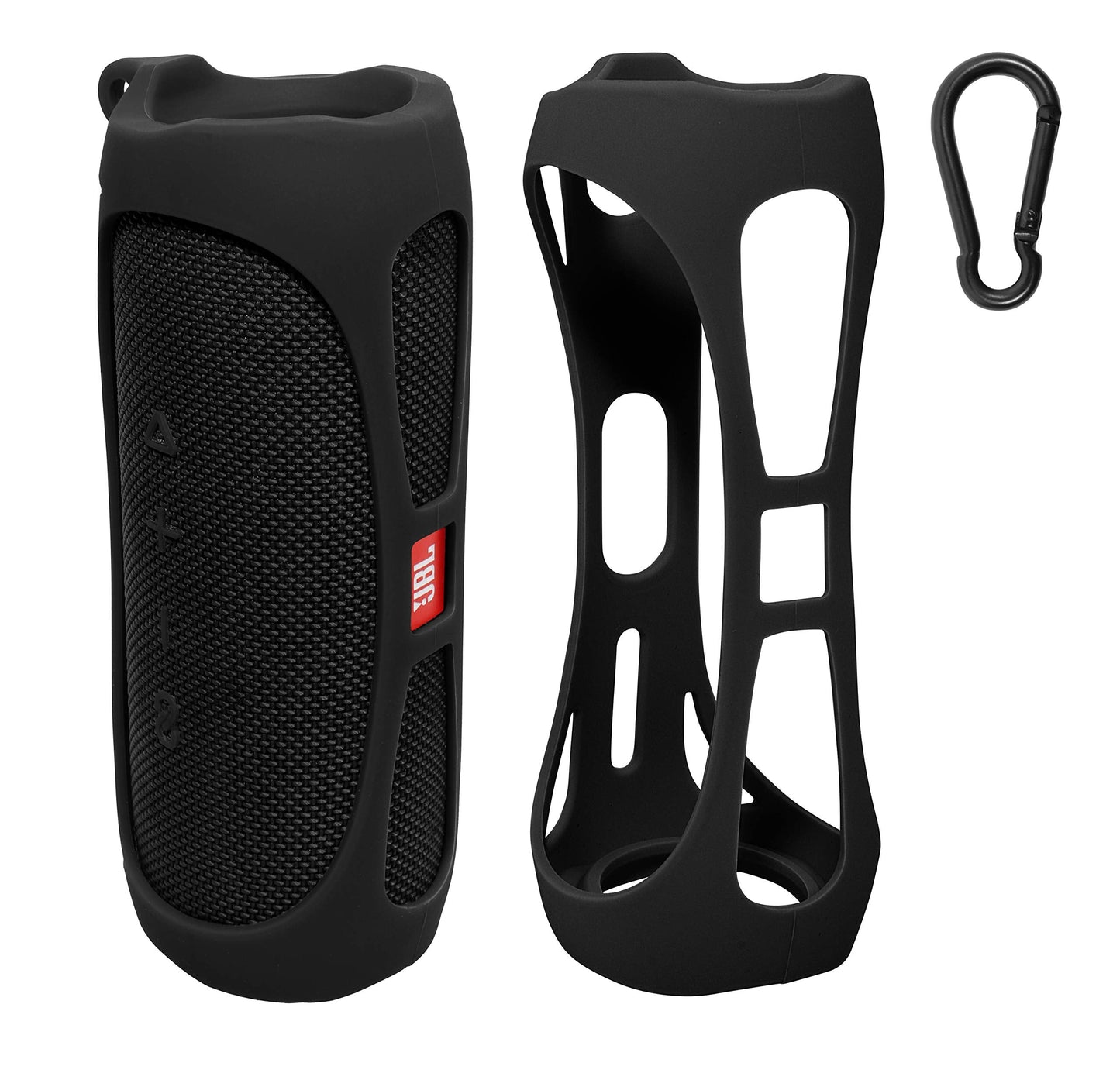 GETGEAR Silicone Cover Sleeve forJBL Waterproof Portable Bluetooth Speaker FLIP 5, Customized Design Skin Portable Protection Solution, Best Matching in Shape and Color GETGEAR