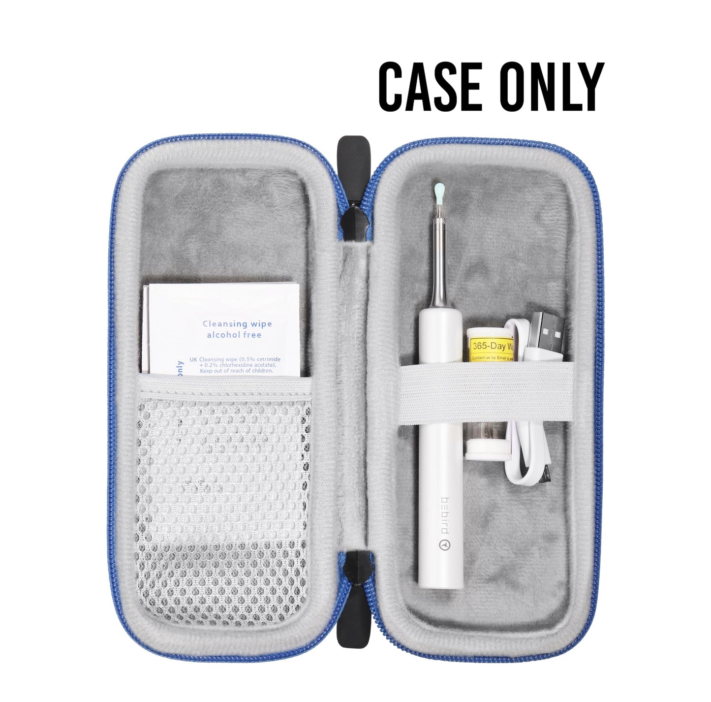 GETGEAR Ear Wax Removal Endoscope Otoscope Case compatible with BEBIRD, Highdas, Anykit, Softula, Enjoyee, JOYGIFT, TOPOINT, AWELOR Earwax Removal Tools case GETGEAR