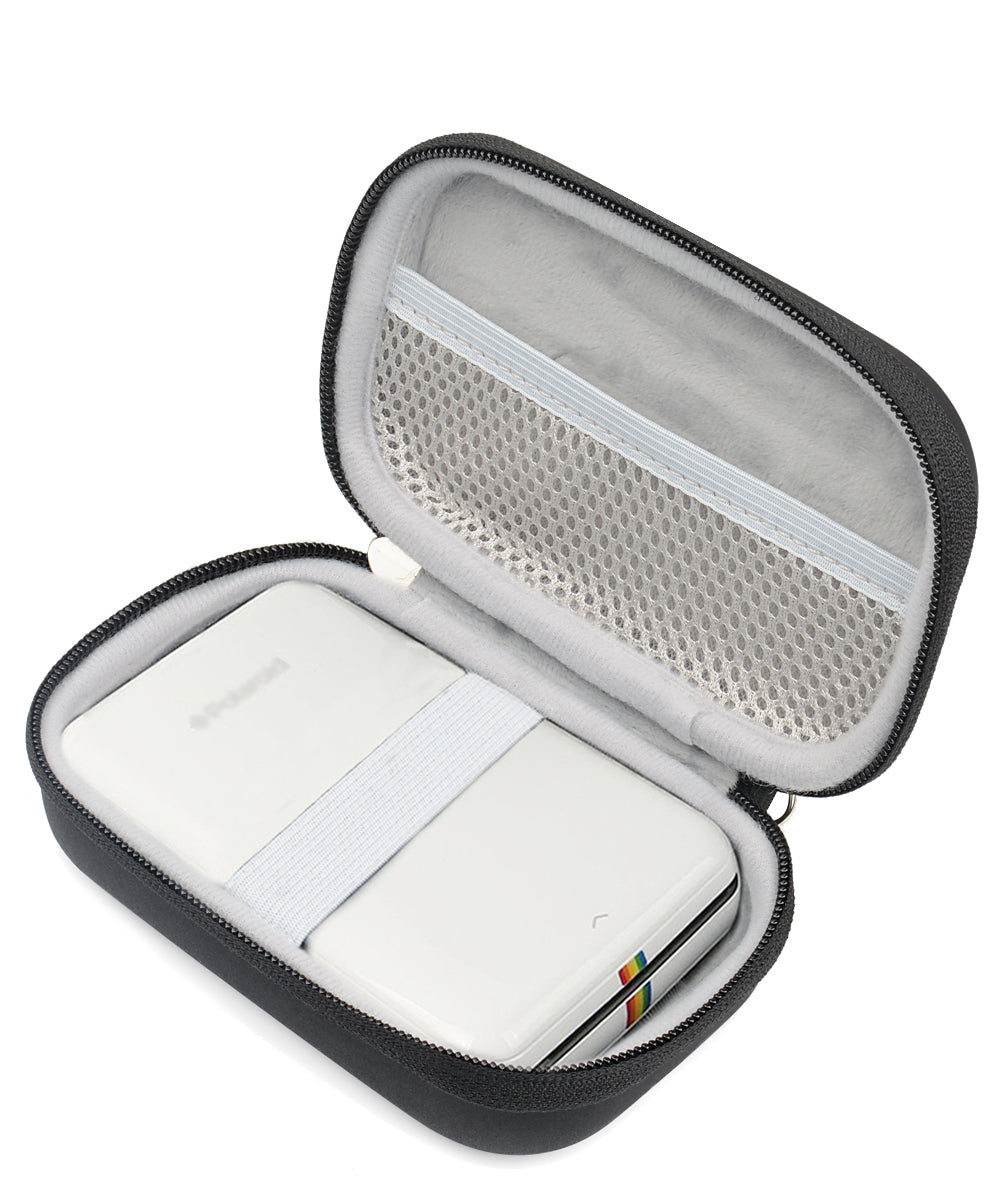 Shockproof Travel Easy Carrying Case for HP Sprocket Portable Photo Printer and Polaroid Zip Mobile Printer, Mesh Pocket for Cable, Printing Paper and Other Accessories