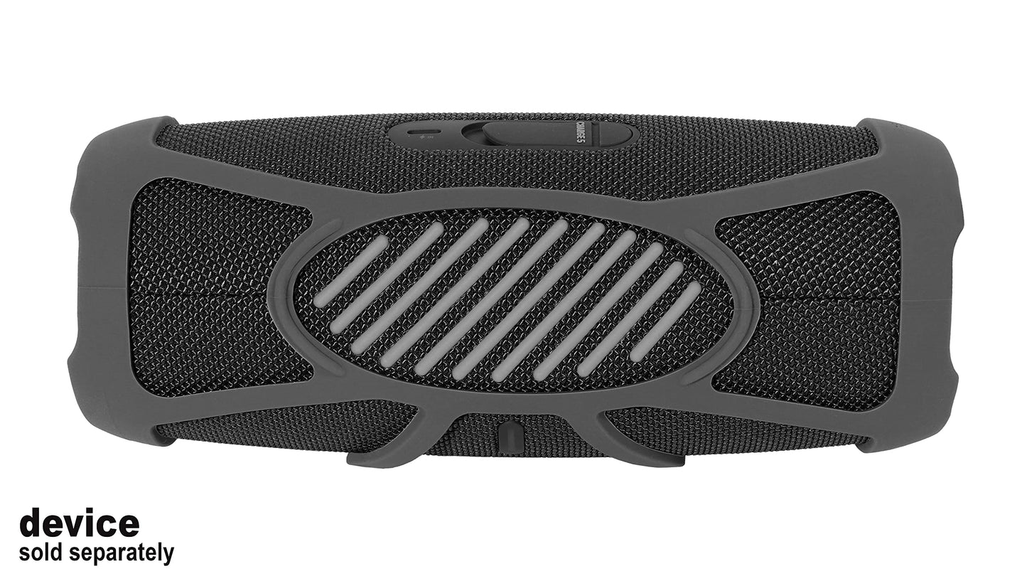 GETGEAR Silicone Cover Sleeve for JBL Charge 5 - Portable Bluetooth Speaker, Customized Design Skin Portable Protection Solution, Best Matching in Shape and Color GETGEAR