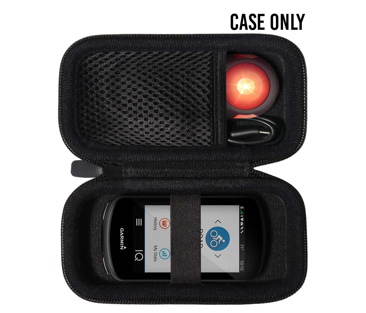 getgear Bike Computer Consolidation Case for organizing Garmin Edge 1030 Plus/Edge 1040 and Rearview Radar RTL515/RTL517 GETGEAR