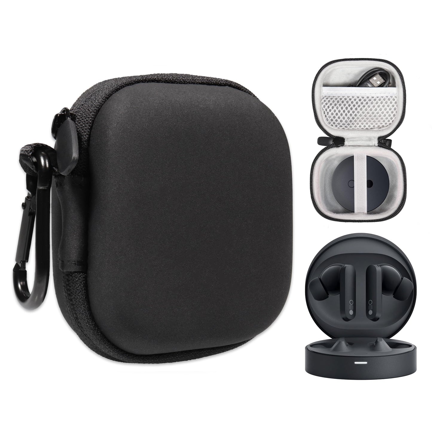 GETGEAR Earbuds Case compatible with CMF Buds Pro Wireless Earbuds,Active Noise Cancellation to 45 dB