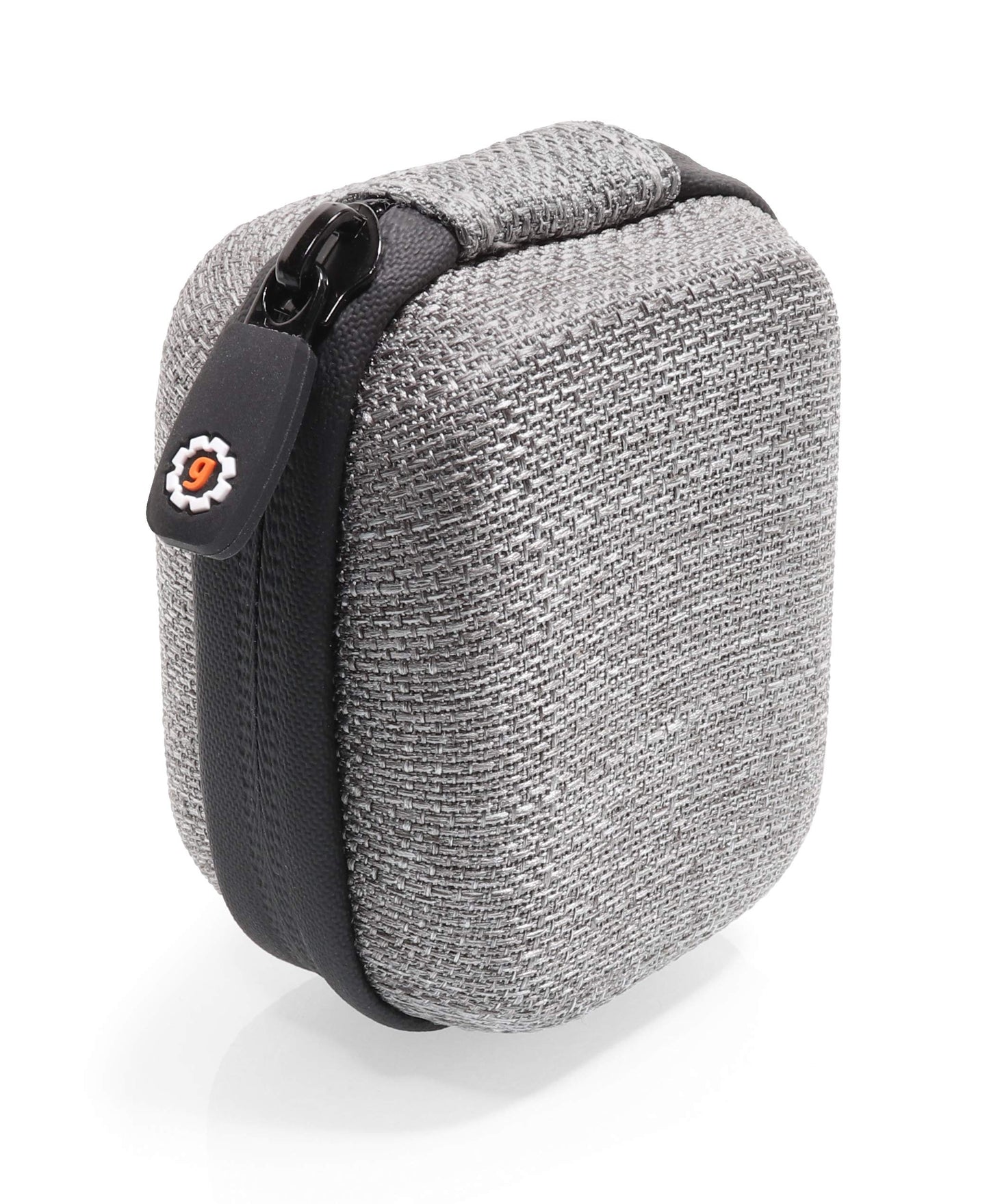Protective Case for Jabra Elite 65t, Elite Active 65t, Elite Sport True Wireless Earbuds, Featured Strong Light Weight case in Compact Size, Good for Both Protection and Storage, Tweed Gray WGear