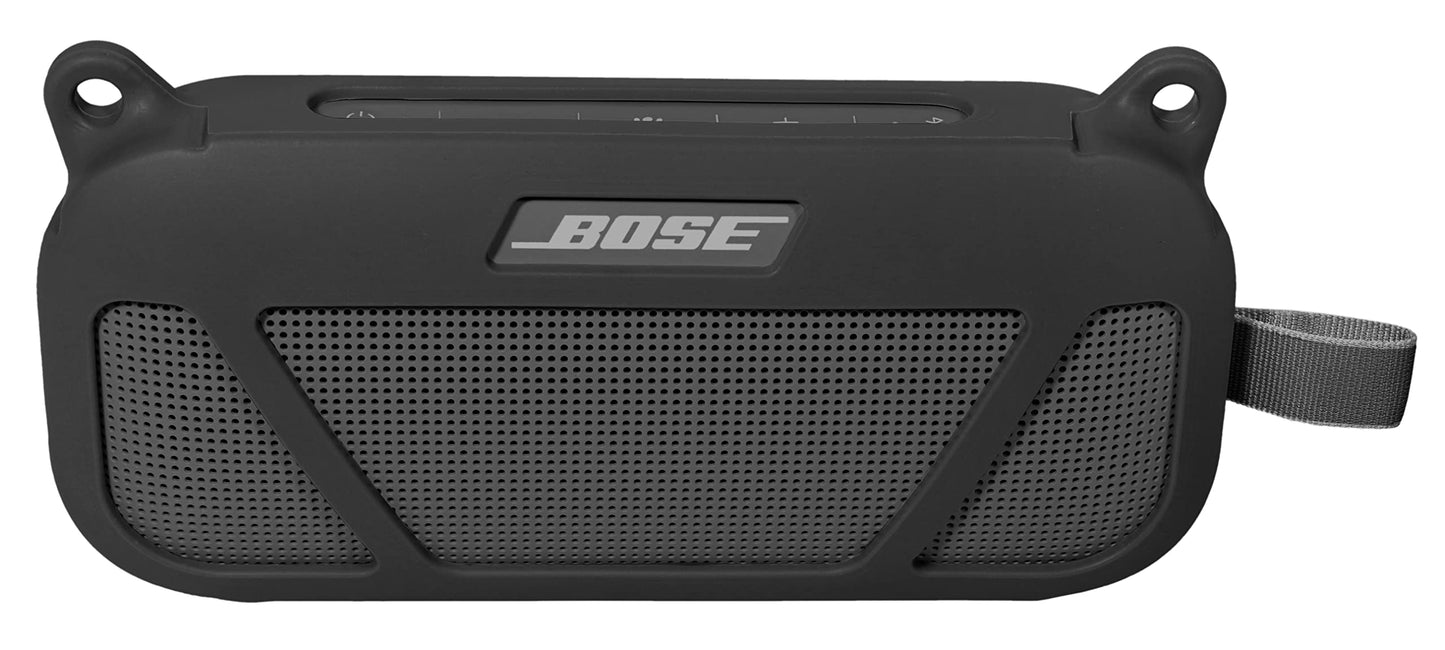 GETGEAR Case for Bose SoundLink Flex Bluetooth Portable Speaker by getgear, mesh Pocket for Charger Cord, Detachable Wrist Strap GETGEAR