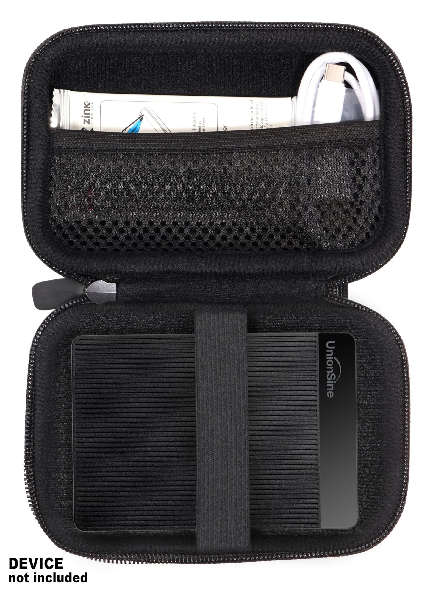 Getgear Portable Case Compatible with UnionSine Ultra Slim Portable External Hard Drive 1TB, 4TB, 750GB and All Others