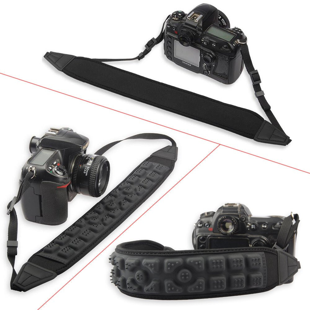 WGear Professional Air Cushion Camera Shoulder Strap, Anti-Slide and Pressure Retarding Design, Scratch-Free, Longtime Comfort Wearing, Best for Canon, Nikon, Sony, Olympus, Pentax DSLR Cameras WGear
