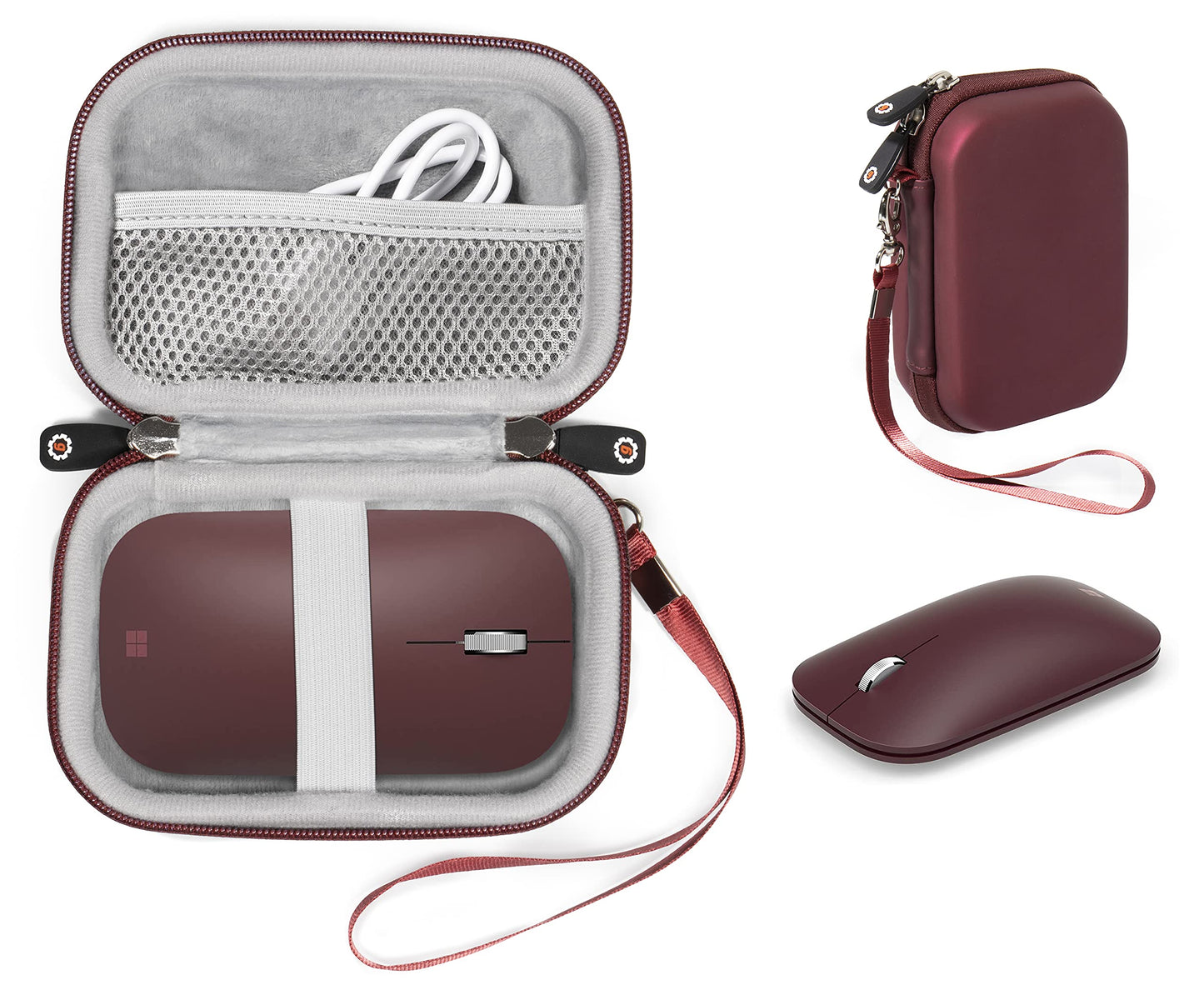 getgear Accessories case for Microsoft Surface Mouse, Arc Mouse, Surface Dock Station, Surface Go USB C hub, lso for USB C, Type C Hub Adapter, Docking Station, Multiport Adapter GETGEAR