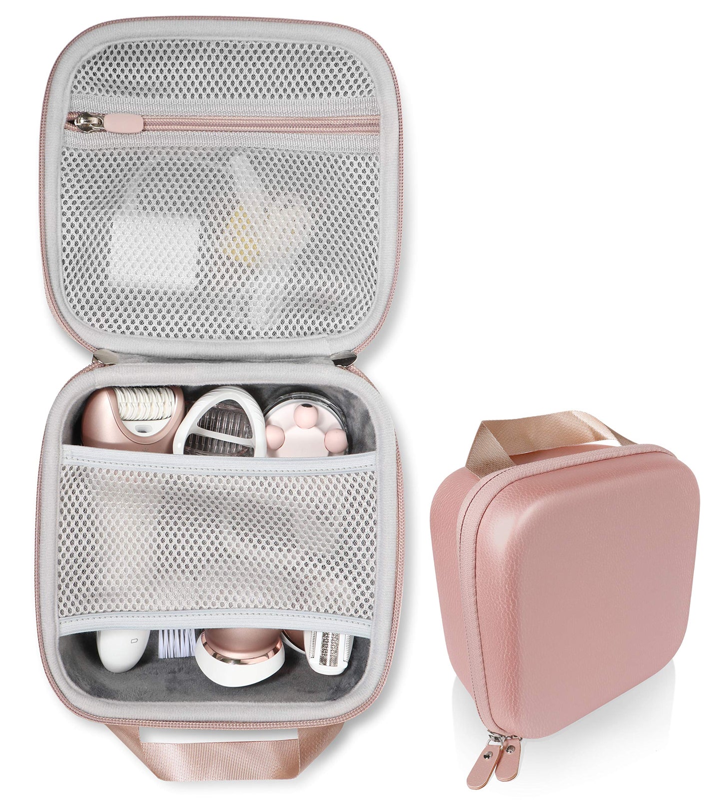 GETGEAR Women's Epilator Case for Philips Satinelle Advanced Wet & dry Epilator, Prestige Bre650, DEESS Permanent hair removal, Flawless legs Women hair removal, Braun Sil-epil9 9-579 GETGEAR