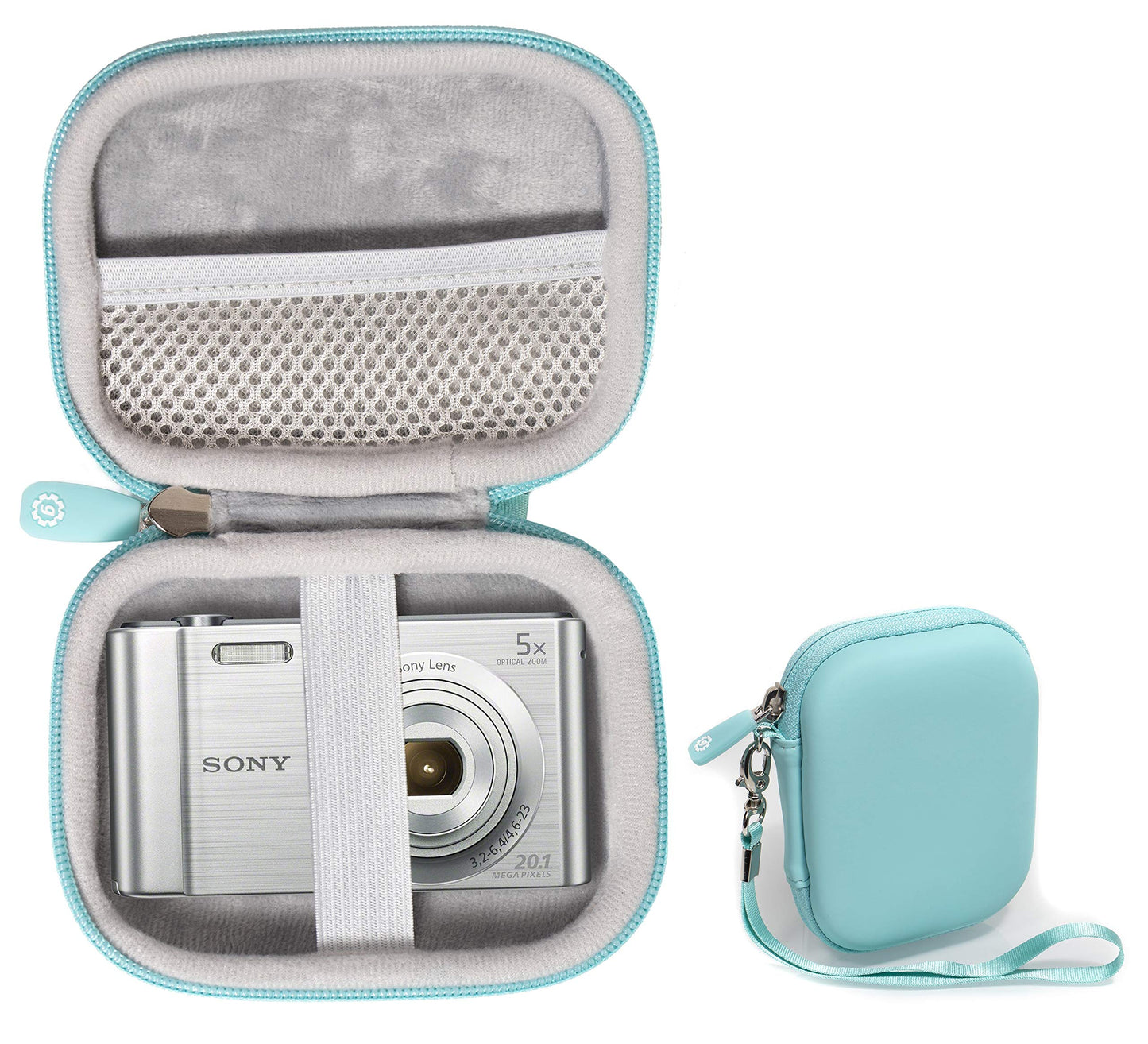 Sony W800/S, DSCW830; Canon ELPH180, ELPH190; Kodak PIXPRO FZ43, FZ53; Nikon COOLPIX L32 Digital Camera Case WGear