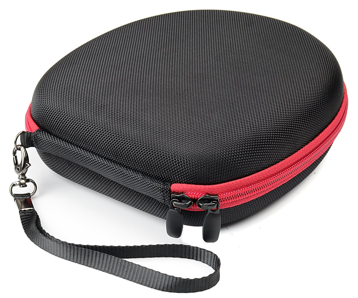 Headset Case for VXI BlueParrott B450-XT, B450-XT -204010-C, B350-XT, B250-XTS, C400-XT, Mesh Pocket for Cable, Amplifier and Other Accessories, Detachable Wrist Strap WGear