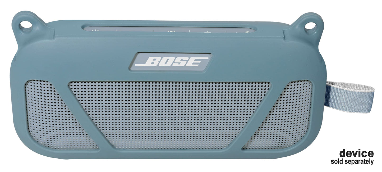 GETGEAR Case for Bose SoundLink Flex Bluetooth Portable Speaker by getgear, mesh Pocket for Charger Cord, Detachable Wrist Strap GETGEAR