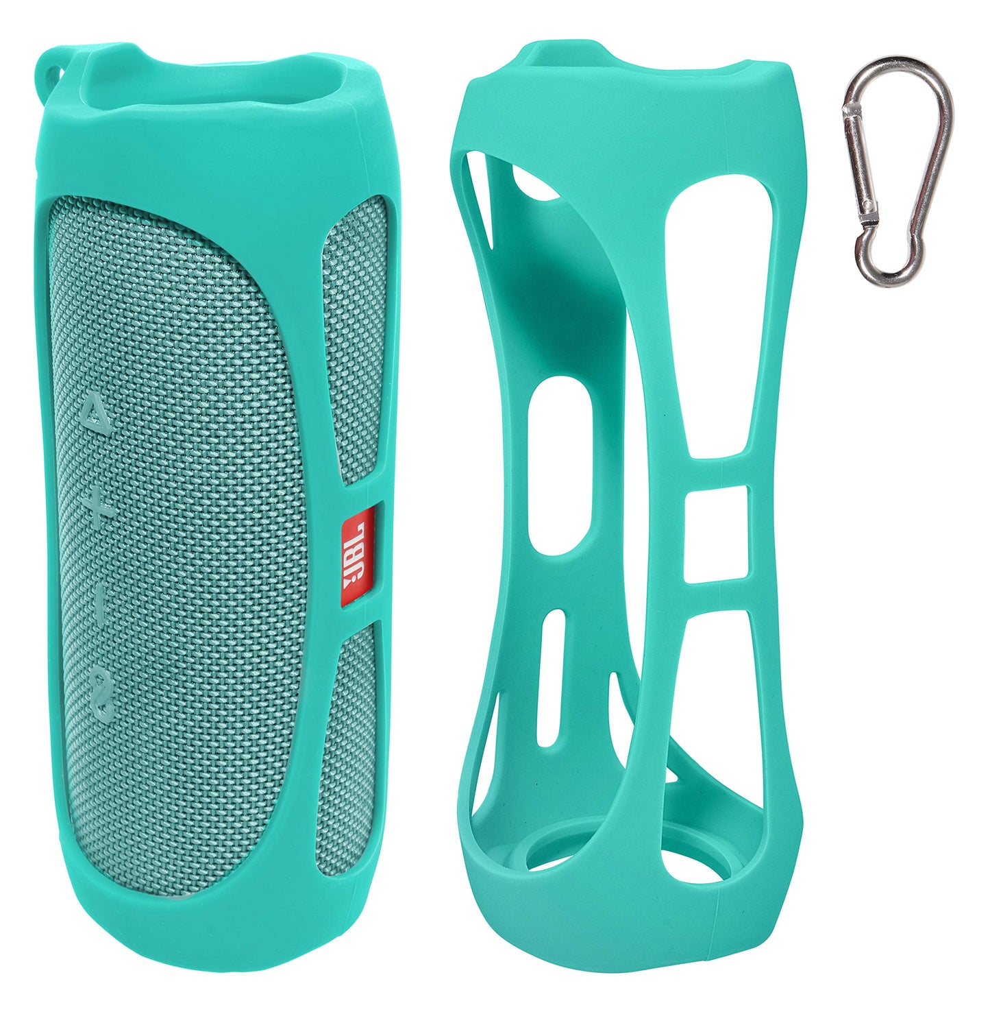 GETGEAR Silicone Cover Sleeve forJBL Waterproof Portable Bluetooth Speaker FLIP 5, Customized Design Skin Portable Protection Solution, Best Matching in Shape and Color GETGEAR