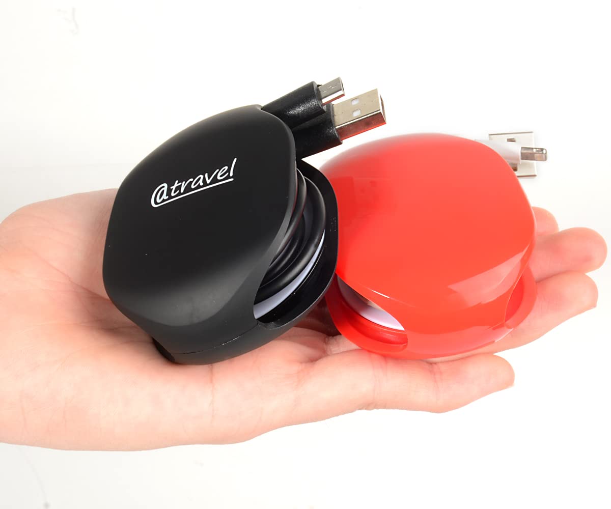 WGear Earbuds Organizer, Cord Manager, Smart Automatic Cord Master, A Simple Pull Then Will Automatic withdraw, The Cord Must Press on The Automatic withdraw Button When Pull WGear