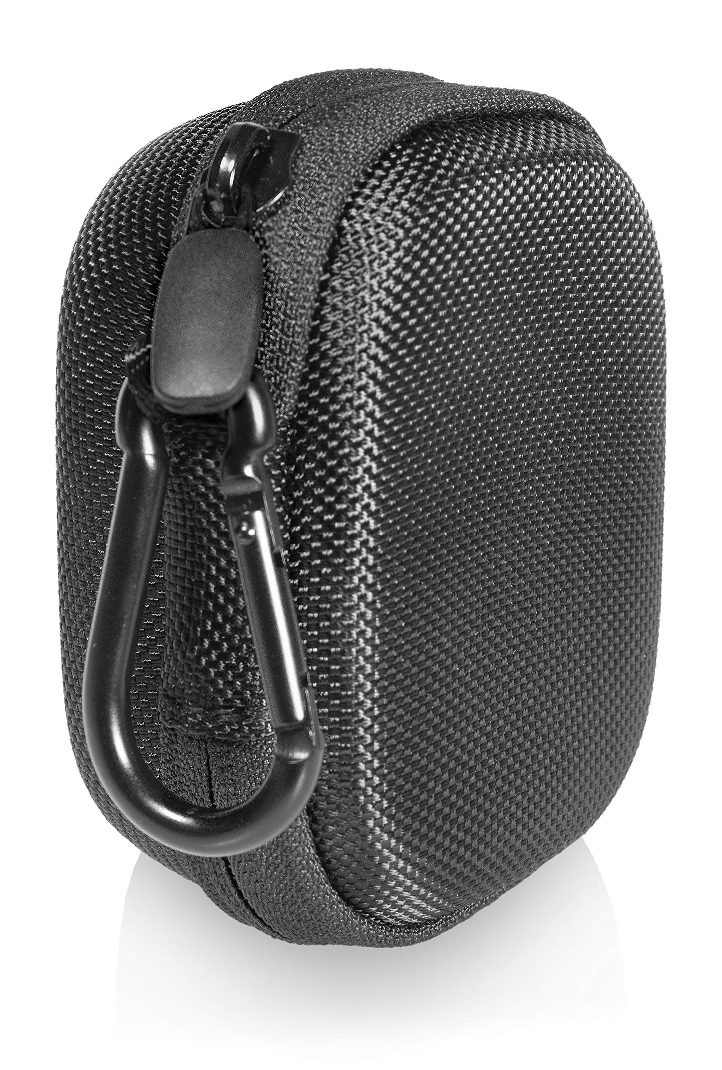 True Wireless Earbud Case for SoundPEATS True Wireless Bluetooth Earbuds in-Ear Stereo Bluetooth Headphones Wireless Earphones, Mesh Pocket for Cable, Carabiner GETGEAR
