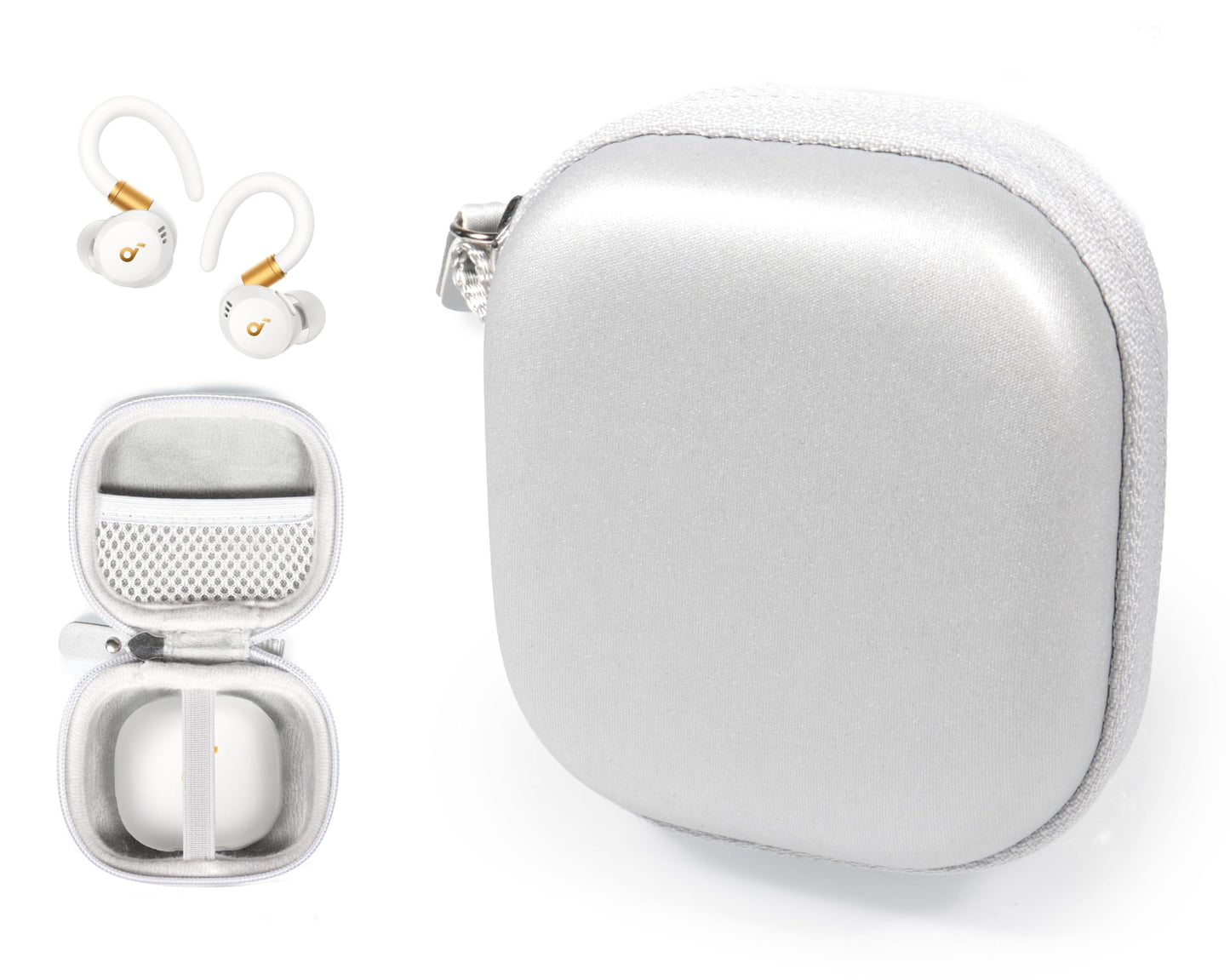 getgear Earbuds Case Compatible with Soundcore Sport X20 by Anker, True-Wireless Workout Earbuds GETGEAR