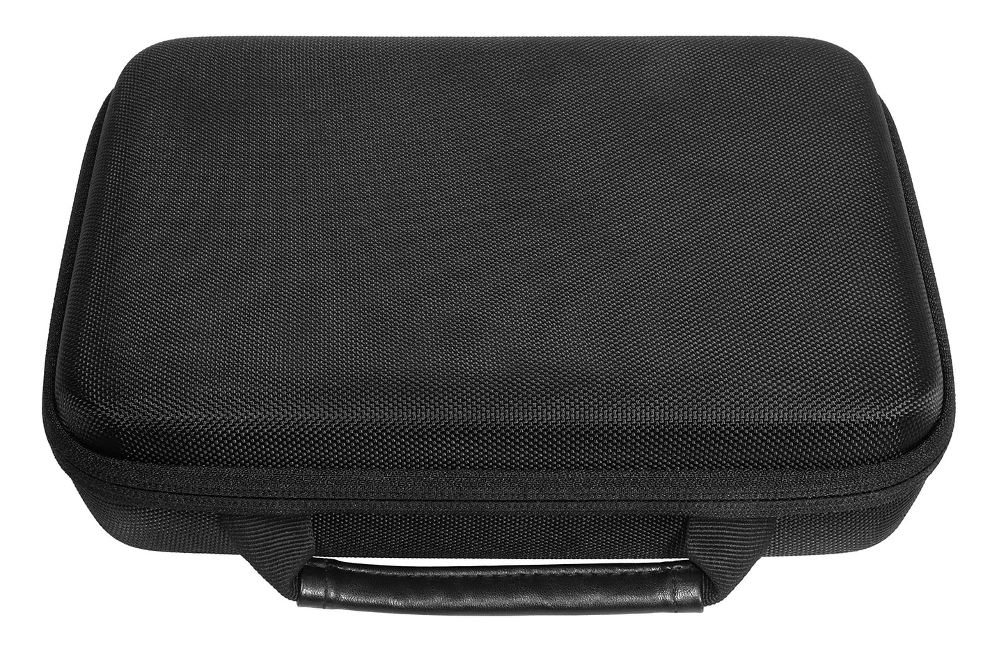 Professional Portable Recorder Case with DIY foam inlay for ZOOM H1, H2N, H5, H4N, H6, F8, Q8 Handy Music Recorders, Charger, Mic Tripod Adapter and Accessories (Polyester Black) WGear