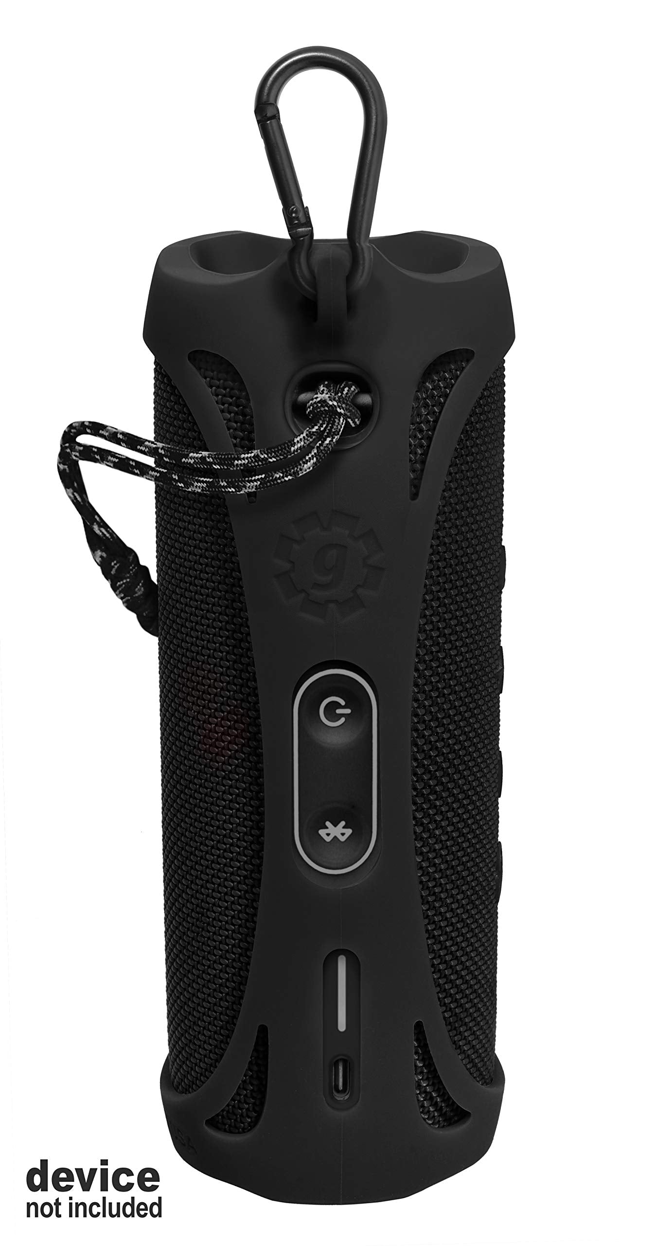 GETGEAR Silicone Cover Sleeve forJBL Waterproof Portable Bluetooth Speaker FLIP 5, Customized Design Skin Portable Protection Solution, Best Matching in Shape and Color GETGEAR