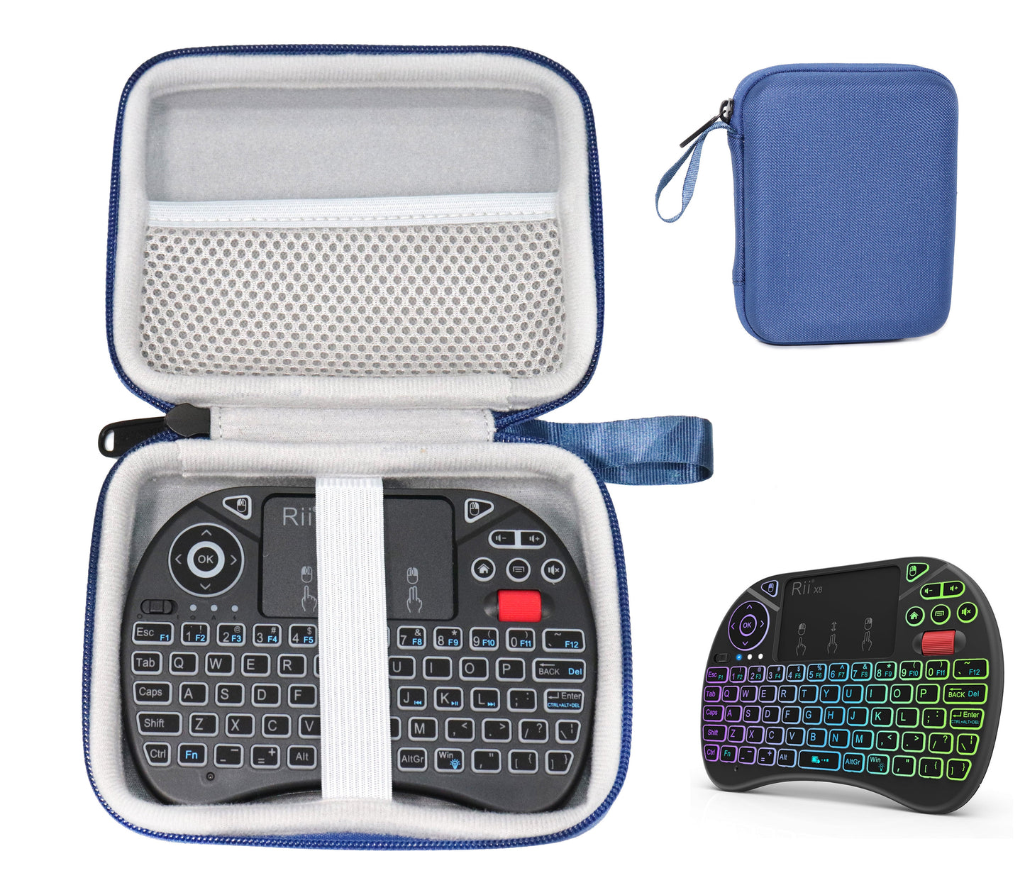 Protective Case for Rii X8 Mini Wireless Keyboard – Durable Cover for 2.4GHz Portable Keyboard with Touchpad Mouse GETGEAR