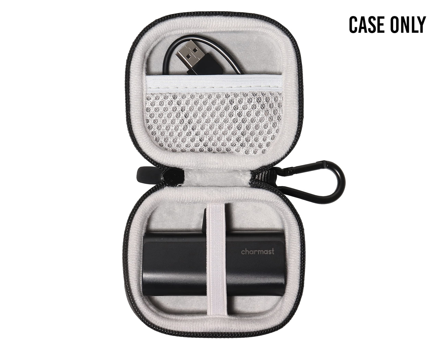 getgear Travel Case for Small Portable Charger Like Charmsast, KKD, VEGER, Feob, YHO, VRURC GETGEAR