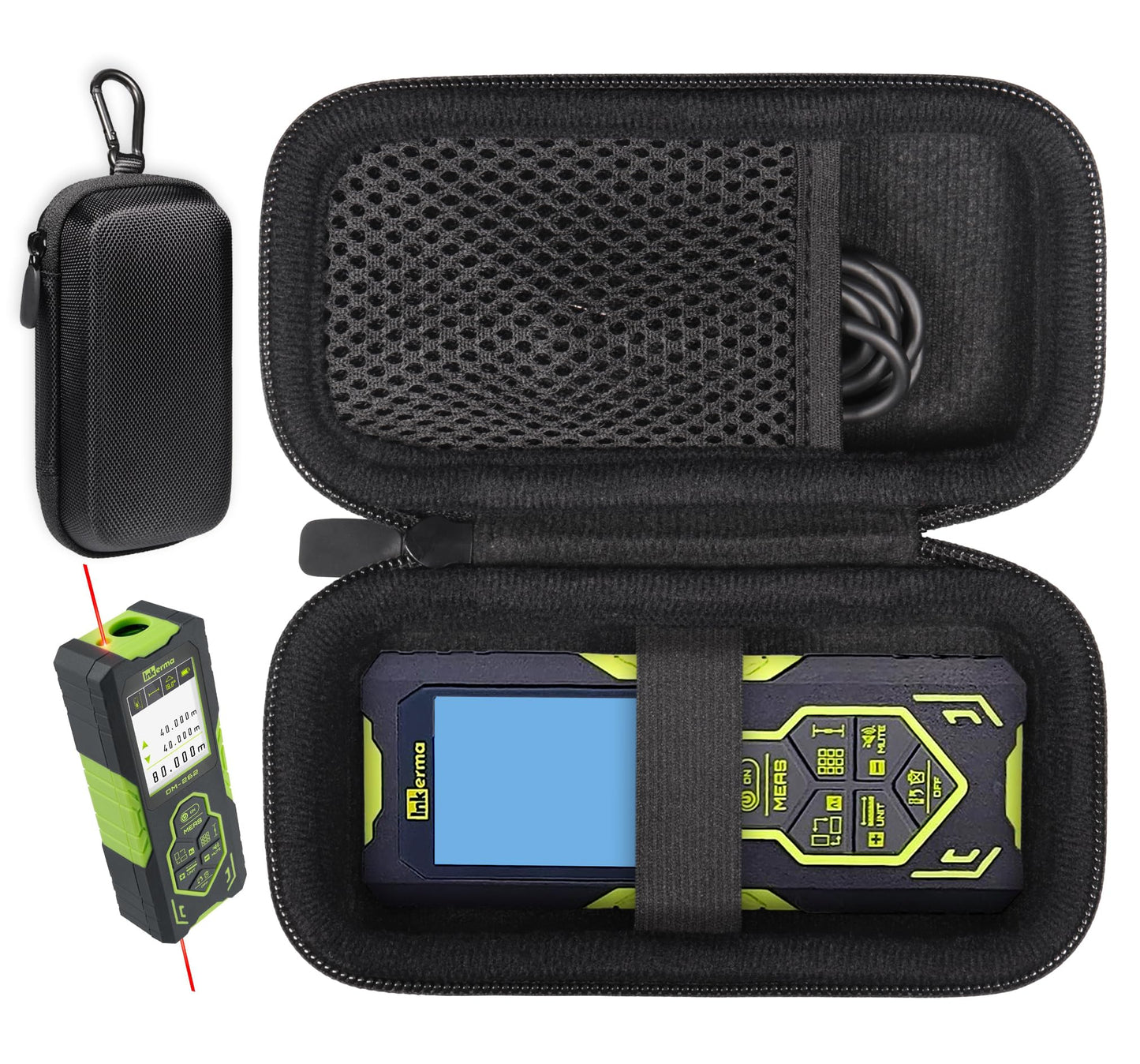 Getgear Laser Measurement Tool Case for Inkerma Bilateral Laser Distance Meter, DM262 GETGEAR