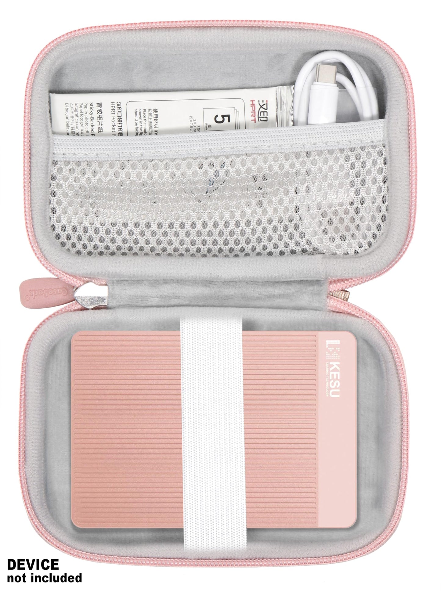 Getgear Portable Case Compatible with UnionSine Ultra Slim Portable External Hard Drive 1TB, 4TB, 750GB and All Others