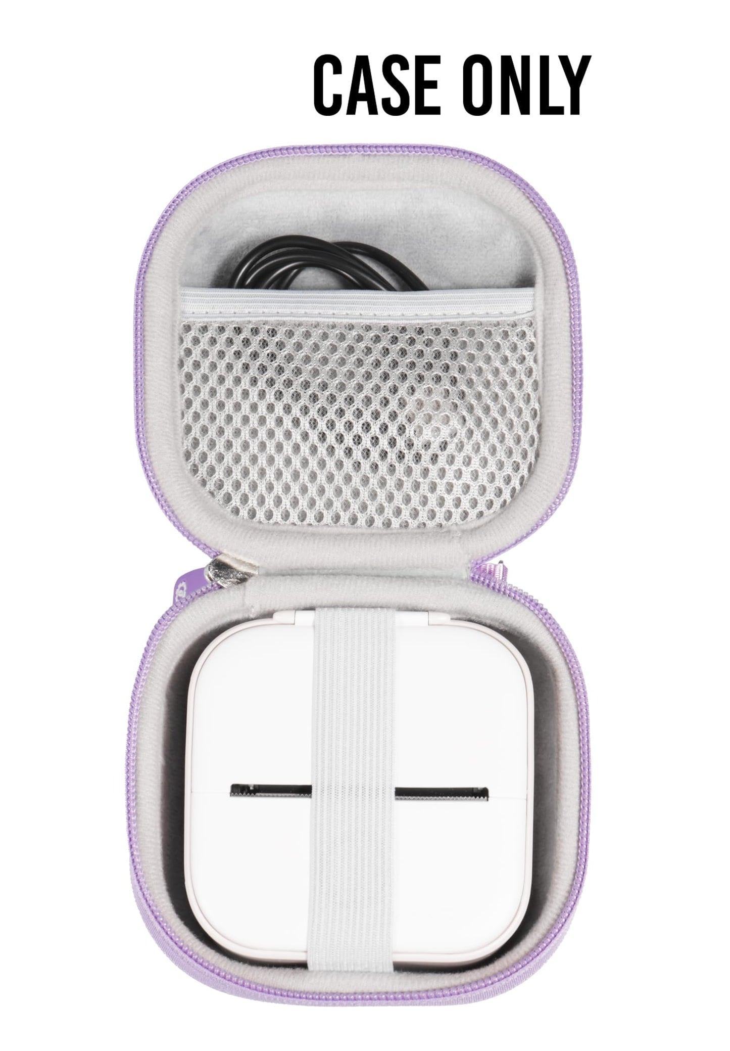 GETGEAR Printer Case for Mini Printer- Memoking T02 Mini Portable Small Printer, Sticker Printer case, Receipt Printer case