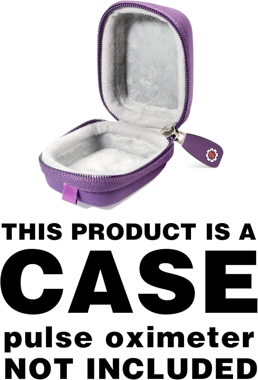 Fingertip Pulse Oximeter Case only for Zacurate Pro 500DL, 500BL, Childrend, Facelake FL400 t. FL350, CMS500DA, mibest, Innovo Deluxe, Santamedical, ANKOVO, CONTEC, Metene