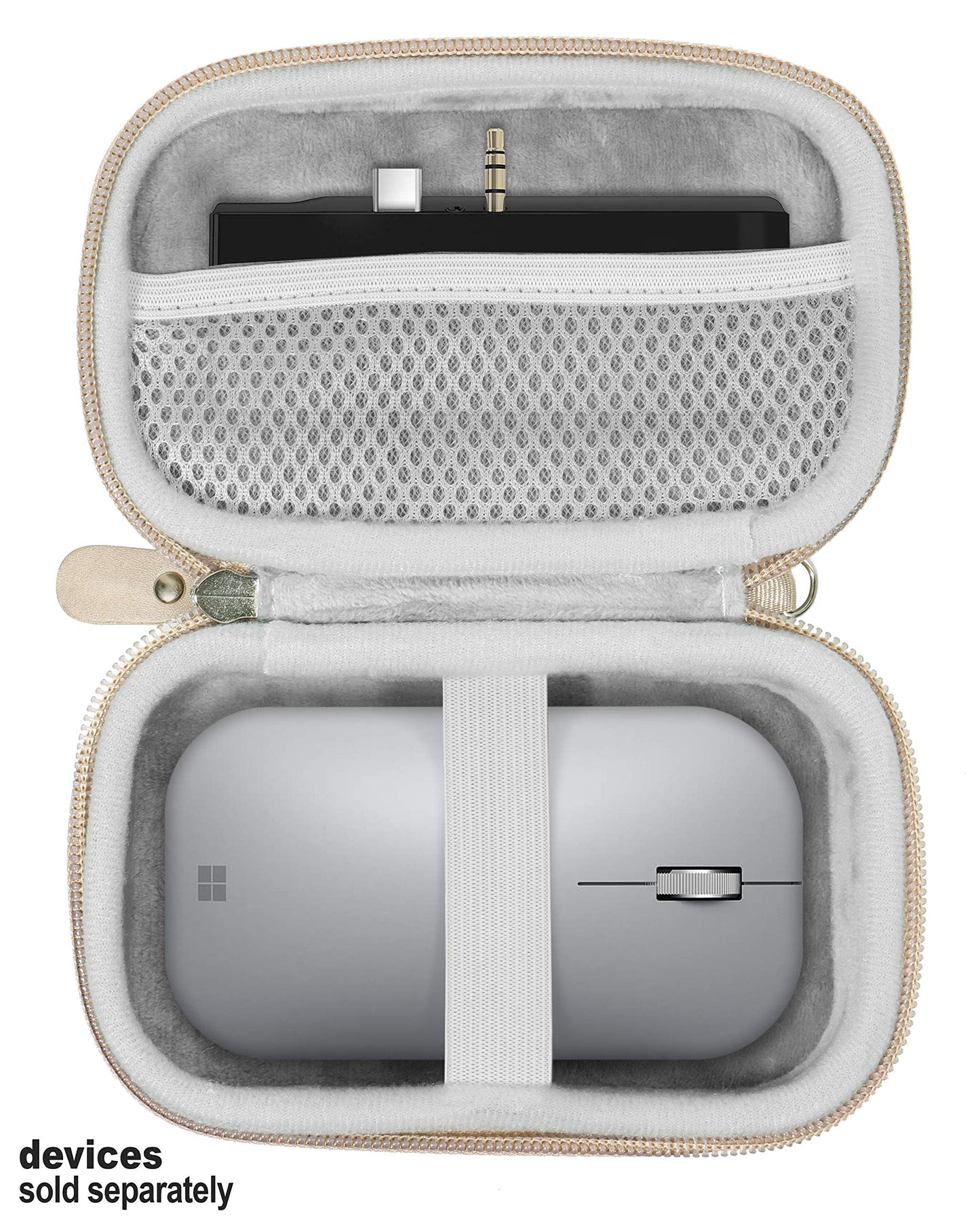 getgear Accessories case for Microsoft Surface Mouse, Arc Mouse, Surface Dock Station, Surface Go USB C hub, lso for USB C, Type C Hub Adapter, Docking Station, Multiport Adapter GETGEAR