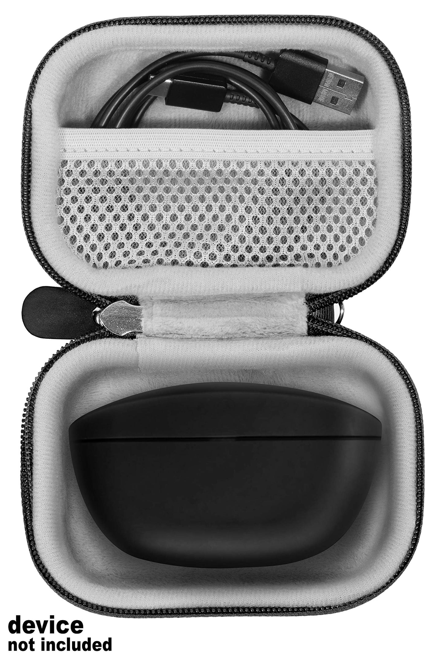 Featured Protective Case for Bose SoundSport Truly Wireless Sport Headphones Charger Box, Mesh Pocket for Cable and Other Accessories WGear