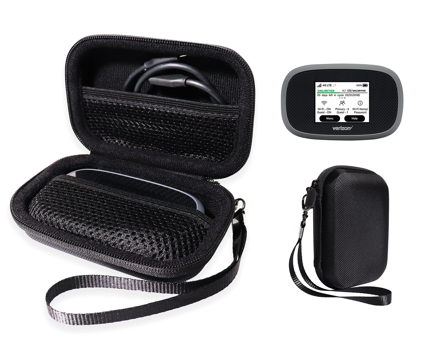 getgear Customized case for Verizon Jetpack Hotspot WiFi Device - 4G LTE MiFi 8800L Mobile Hotspot Device GETGEAR