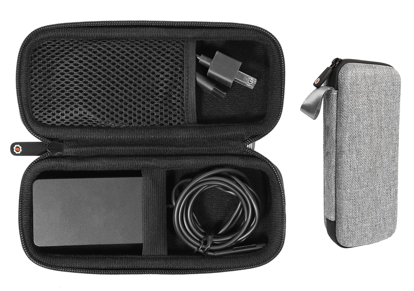 getgear Laptop Charger case, Customized for Microsoft Surface, pro 2, with mesh Pocket for Microsoft Surface Arc Mouse, Flash Drive or Other Essential Accessories GETGEAR