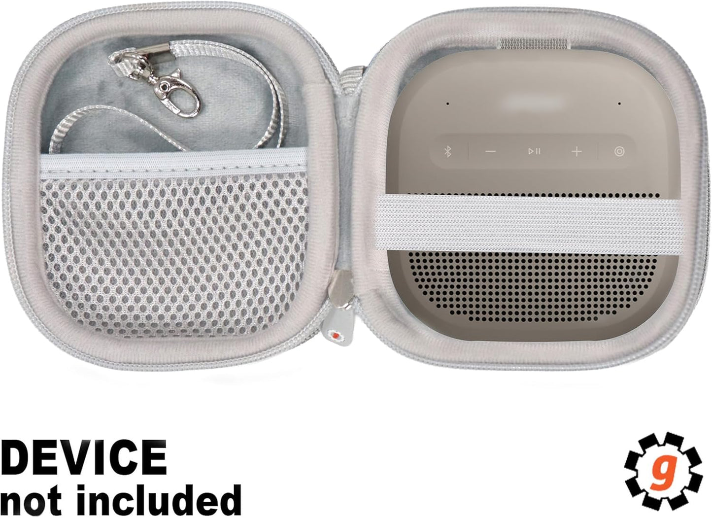 GETGEAR Case for Bose New SoundLink Micro Portable Bluetooth Speaker (2nd Gen) getgearcase