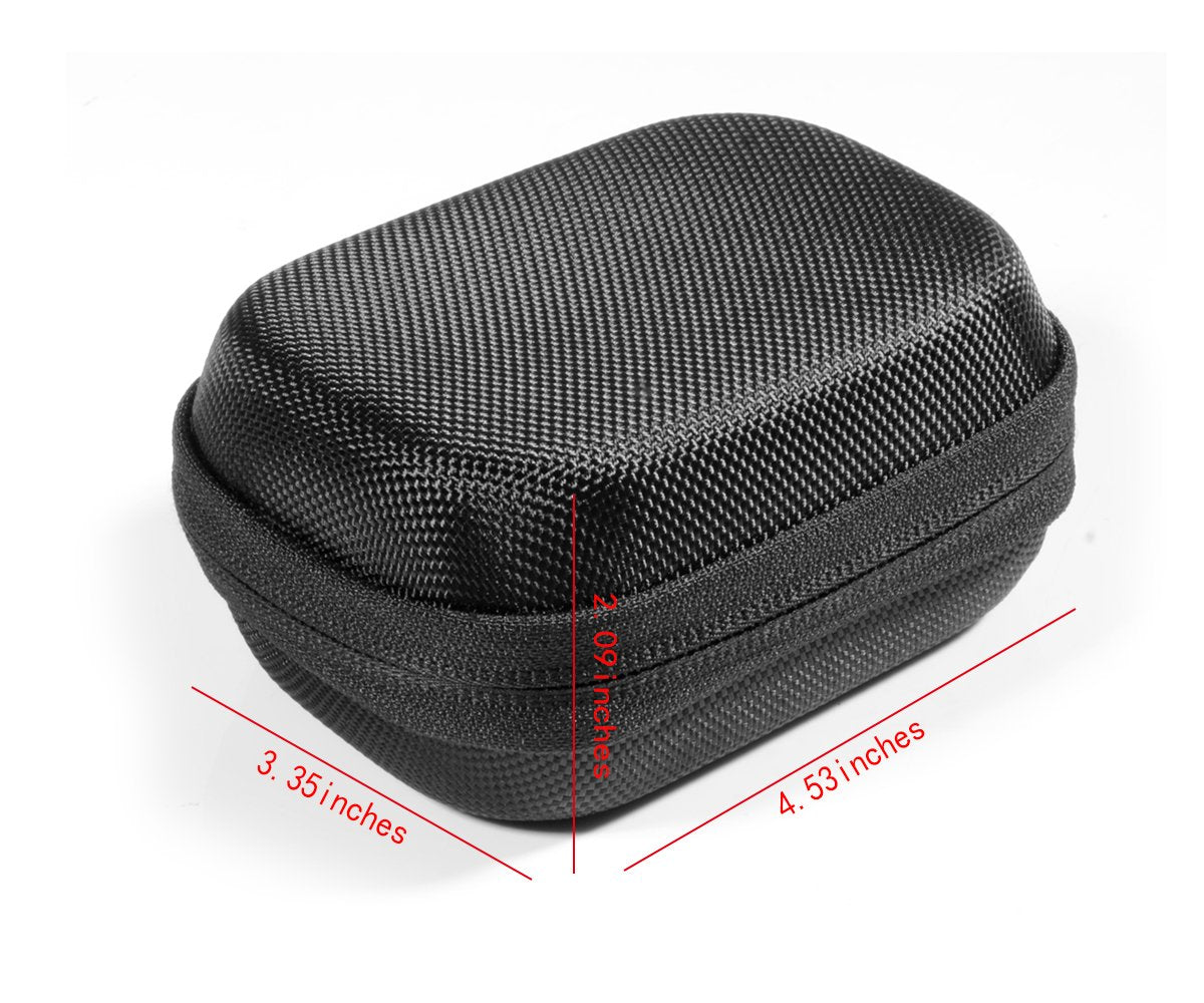 WGear Tailored protective case for JBL GO Portable Wireless Bluetooth Speaker, mesh pocket for cable, easy to carabiner WGear