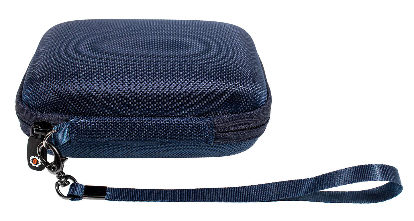 GETGEAR case for MacBook Magsafe/Magsafe 2 Charger Adapter, Magic Mouse 1, 2, Lightning Hub, Type C and USB Hub, Card Reader, All in one Carrying Solution (Blue) GETGEAR