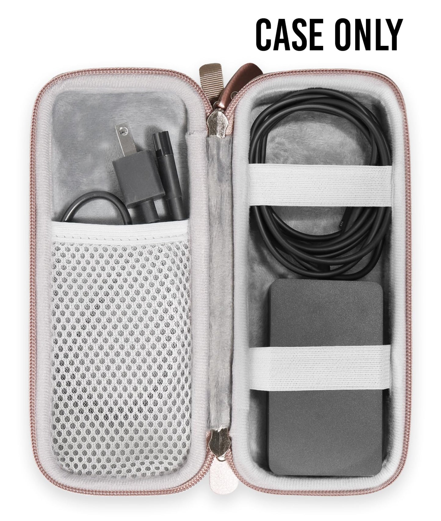 getgear Laptop Charger case, Customized for Microsoft Surface, pro 2, with mesh Pocket for Microsoft Surface Arc Mouse, Flash Drive or Other Essential Accessories GETGEAR