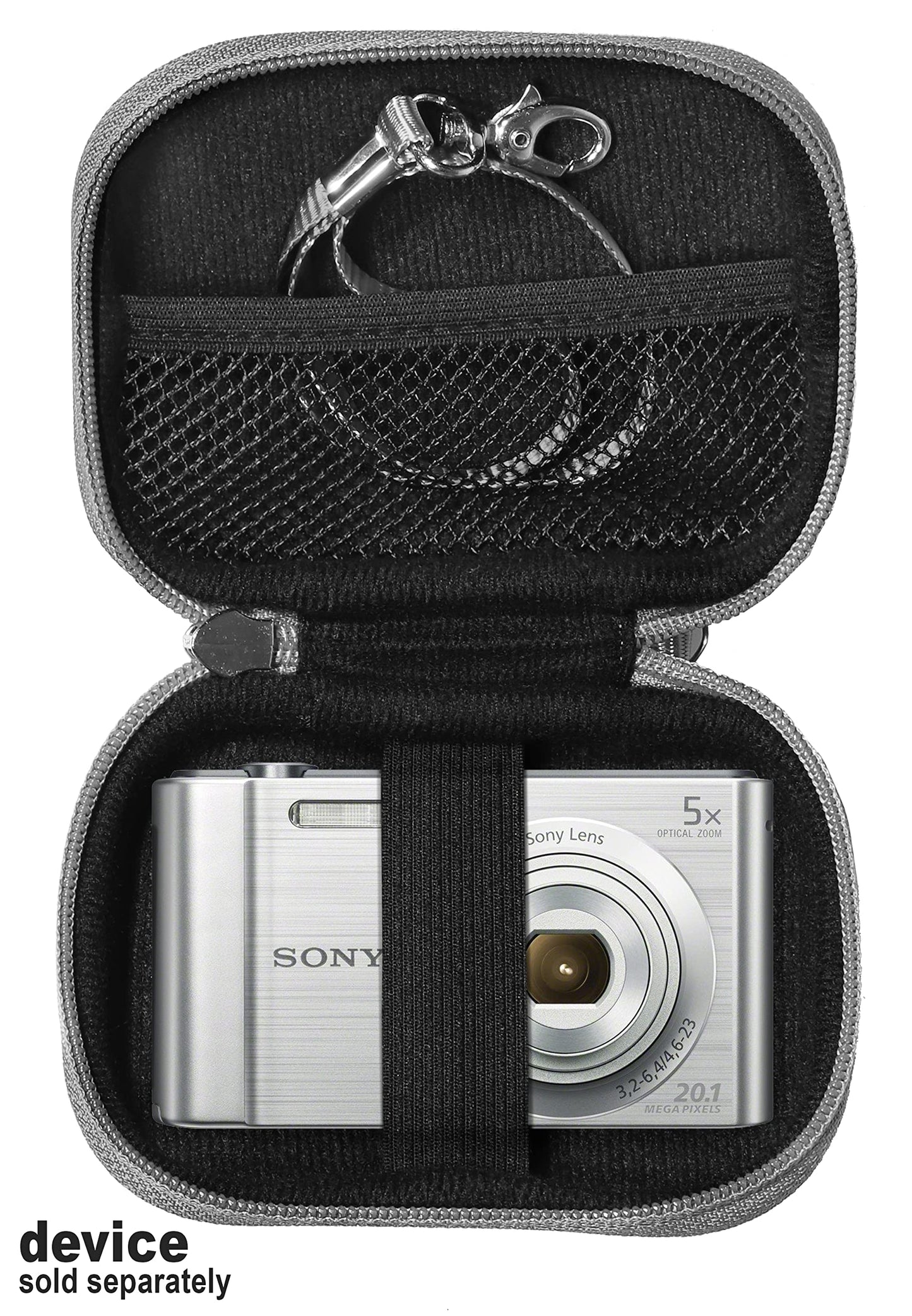 Sony W800/S, DSCW830; Canon ELPH180, ELPH190; Kodak PIXPRO FZ43, FZ53; Nikon COOLPIX L32 Digital Camera Case WGear