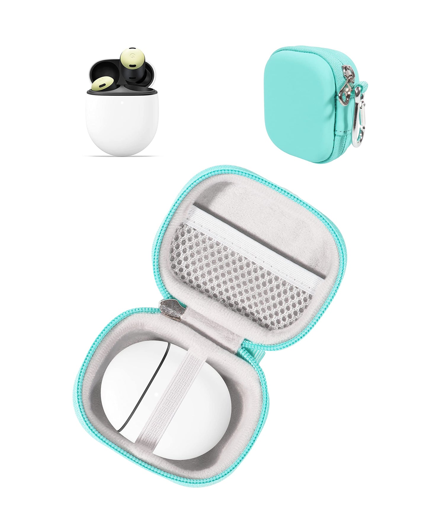getgear Earbuds Case Compatible with Google Pixel Buds A-Series, Pixel Buds Pro GETGEAR