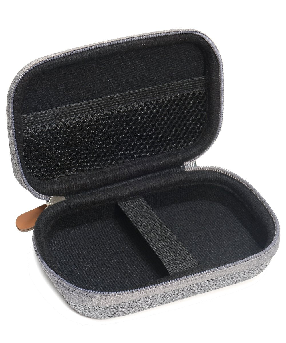 Shockproof Travel Easy Carrying Case for HP Sprocket Portable Photo Printer and Polaroid ZIP Mobile Printer, Mesh Pocket for Cable, Printing Paper and other accessories, Gray WGear